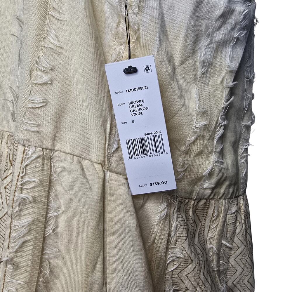 Liverpool Los Angeles Chevron Maxi Dress Small NWT - Picture 3 of 16